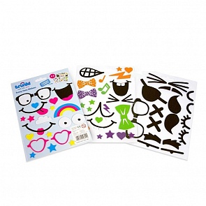 Наклейки на чемодан - Смешные лица (Trunki, 0302-GB01)